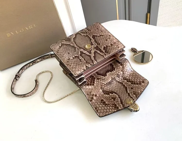 bvlgari bvlgari sernti forever python bag