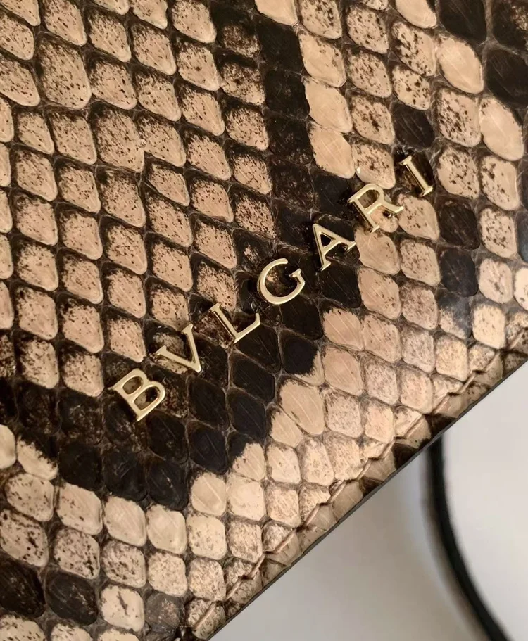 bvlgari bvlgari sernti forever python bag