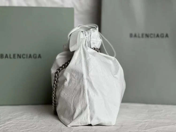 balenciaga balenciaga crush tote bag