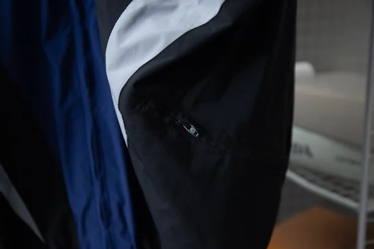 balenciaga sports icon off shoulder tracksuit jacket