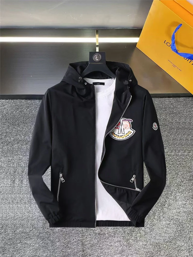 moncler hooded jacket