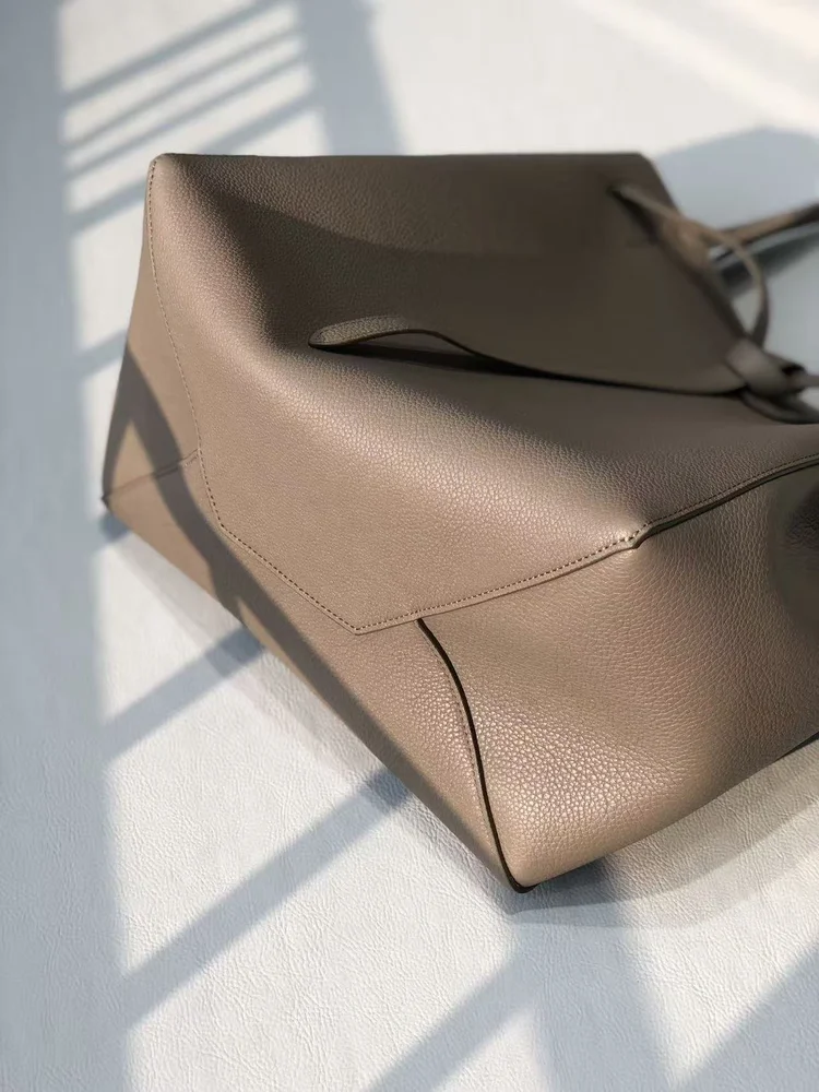 celine leather tote shoulder bag