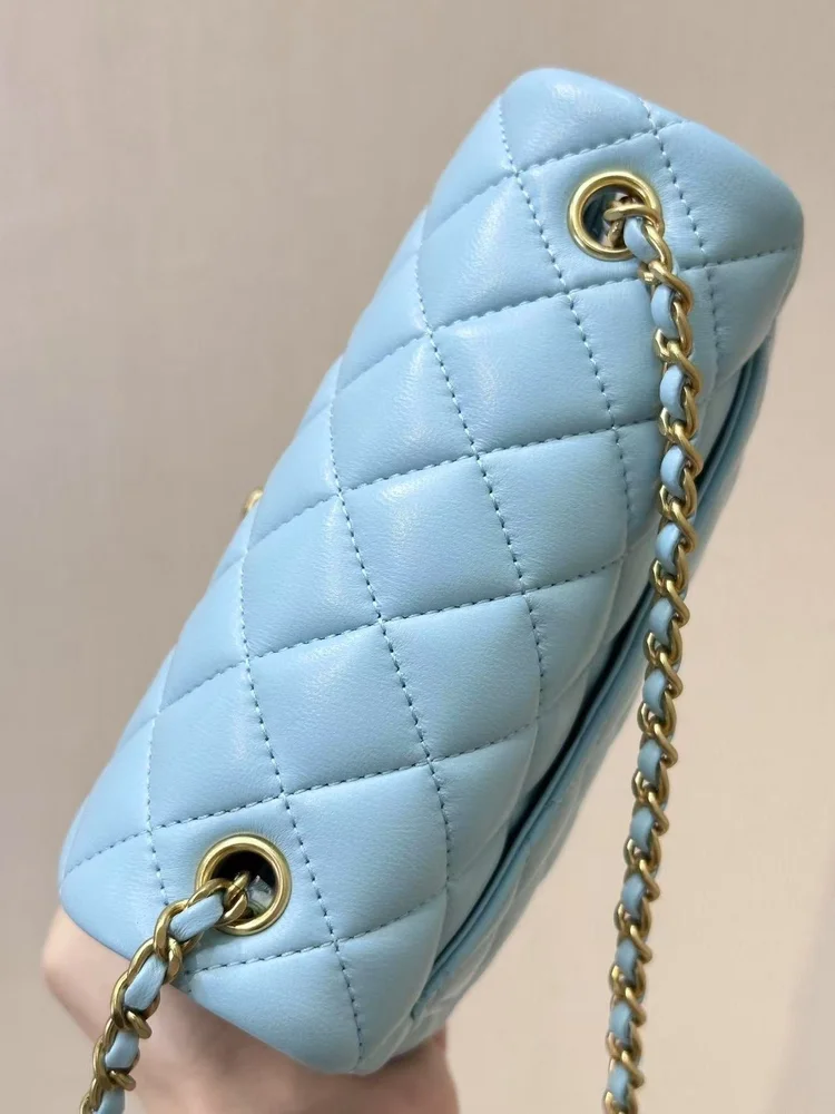 chanel lambskin quilted classic flap mini