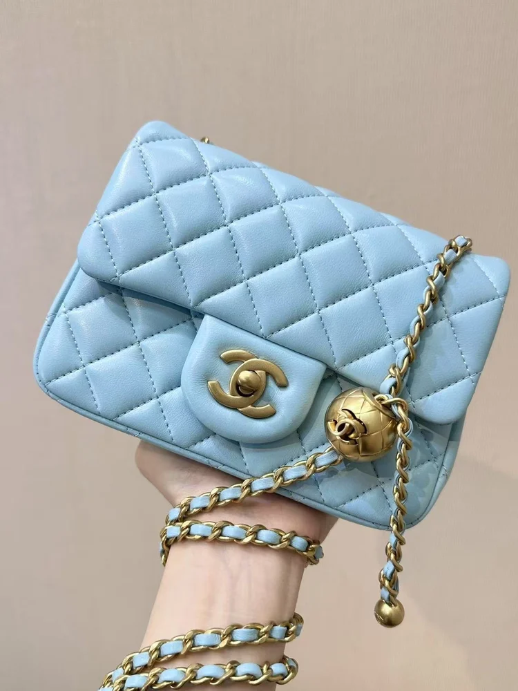 chanel lambskin quilted classic flap mini