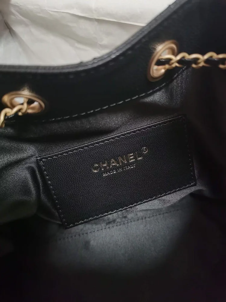 chanel caviar leather