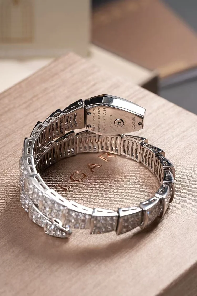 bvlgari bulgari serntl sedurtorl gilt snake watch