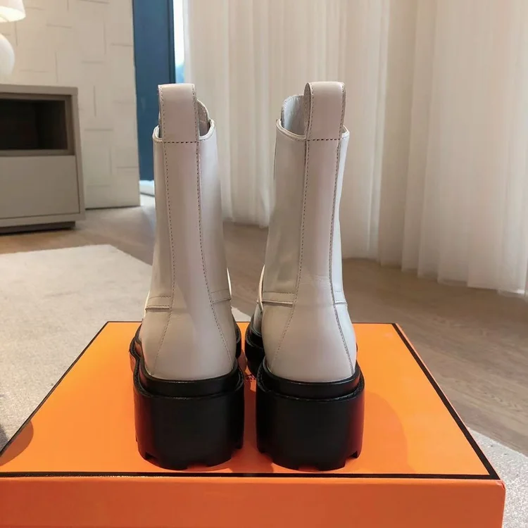 hermès hermès a eclair ankle boots