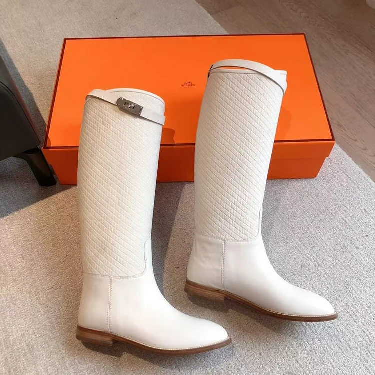 hermès hermès kelly long boots