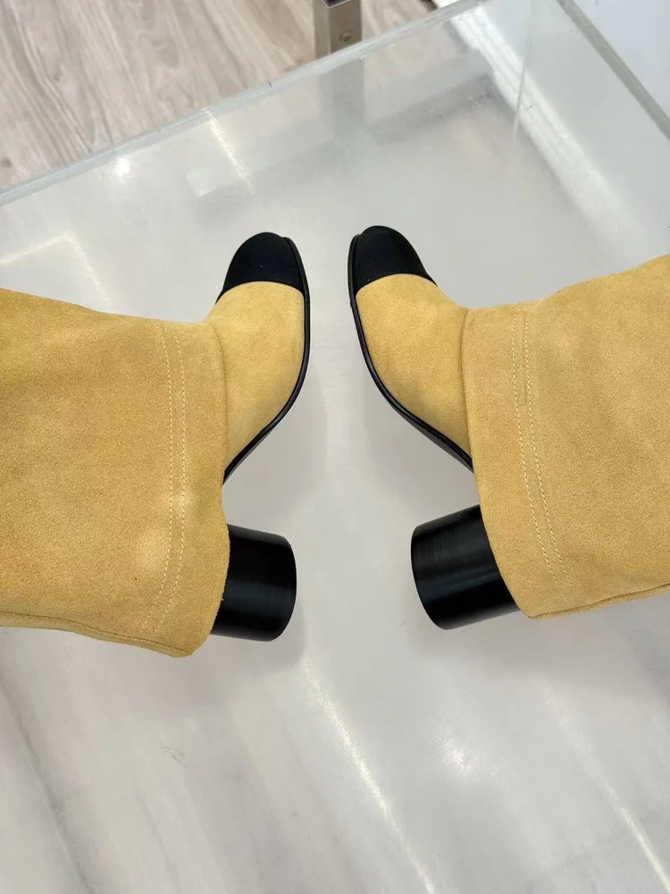 chanel chanel long boots