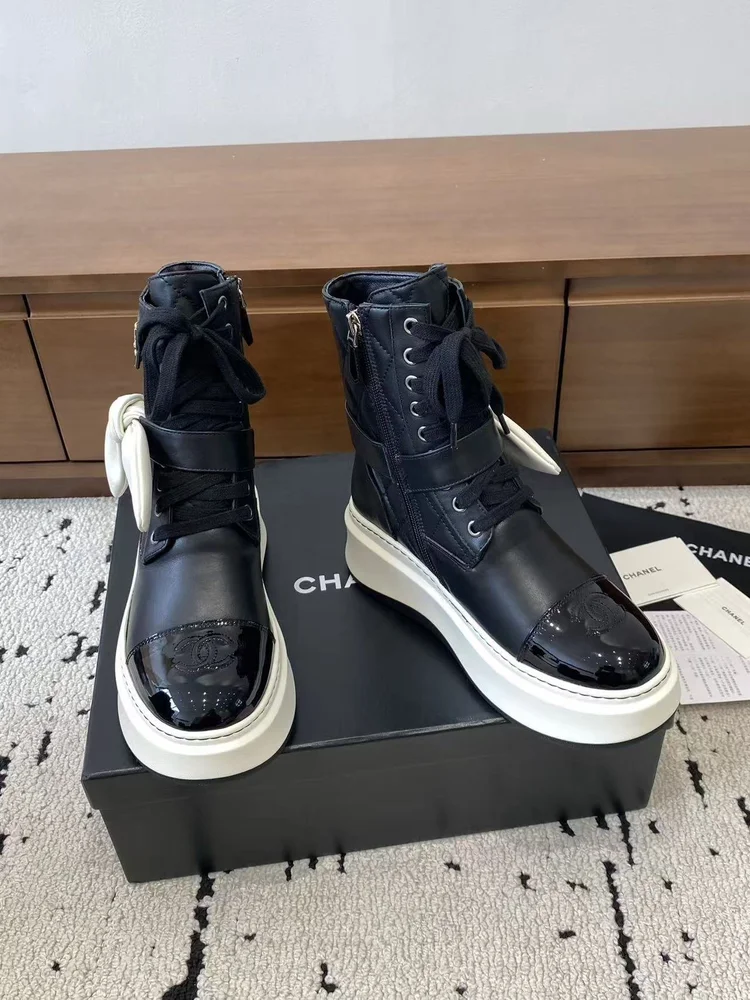 chanel chanel short boots