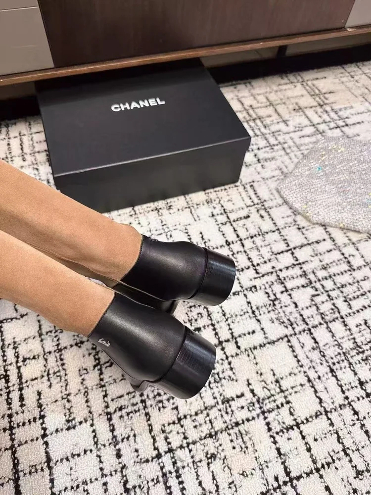 chanel chanel over the knee boots