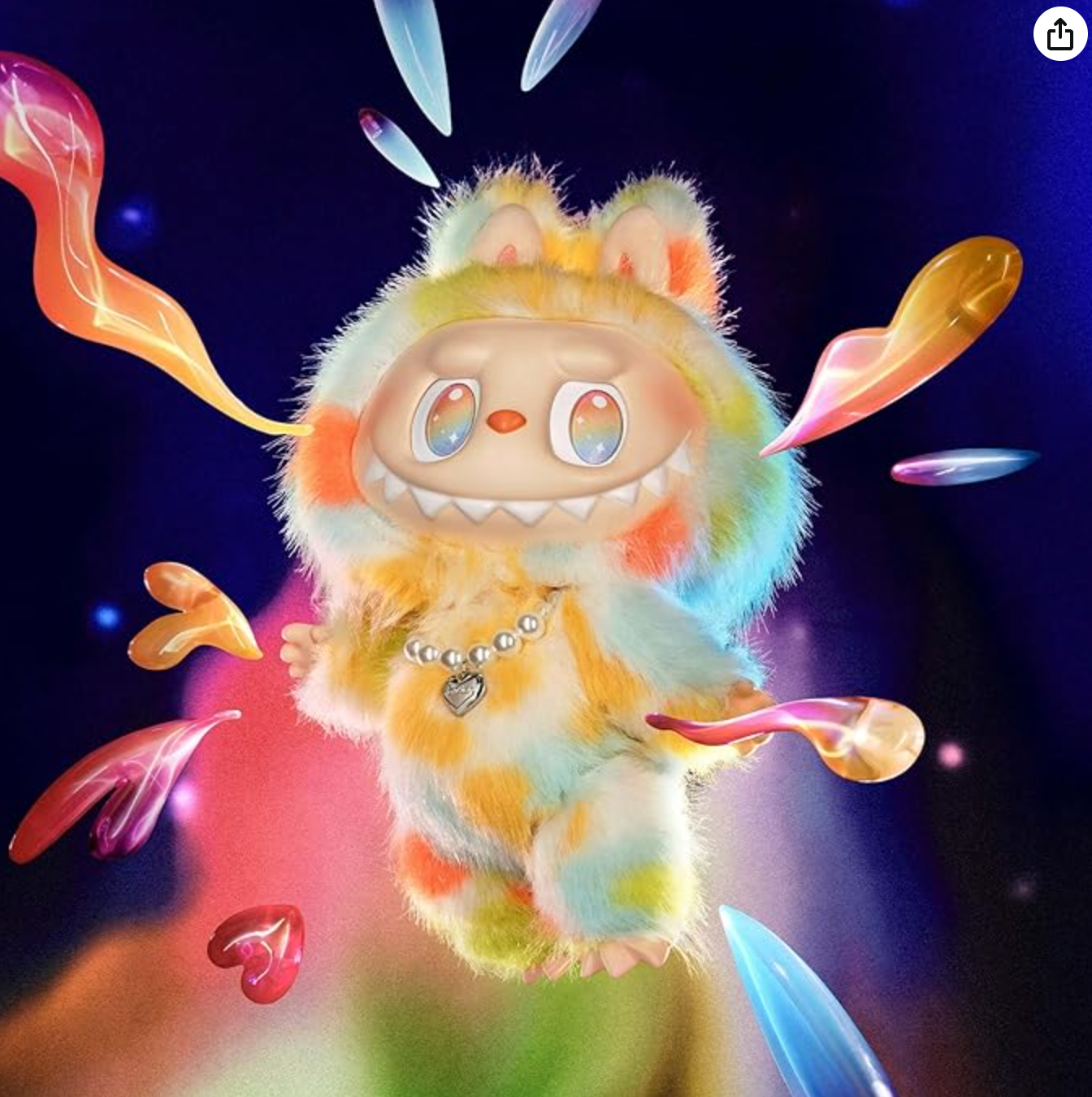 the monsters rock the universe vinyl plush doll