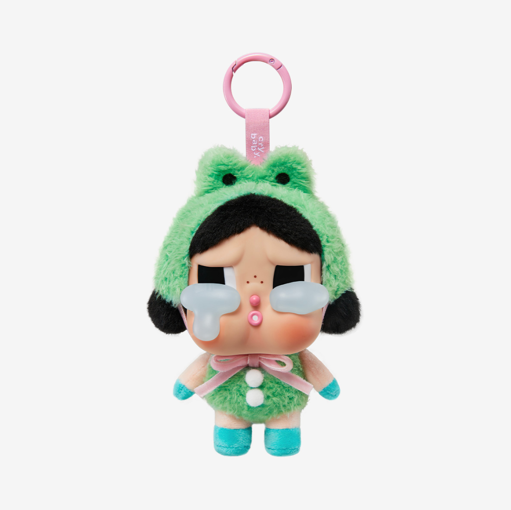 crybaby crying again series vinyl face plush blind box