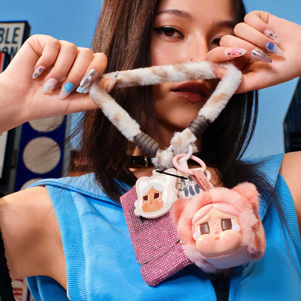 crybaby wild but cutie series vinyl plush pendant blind box