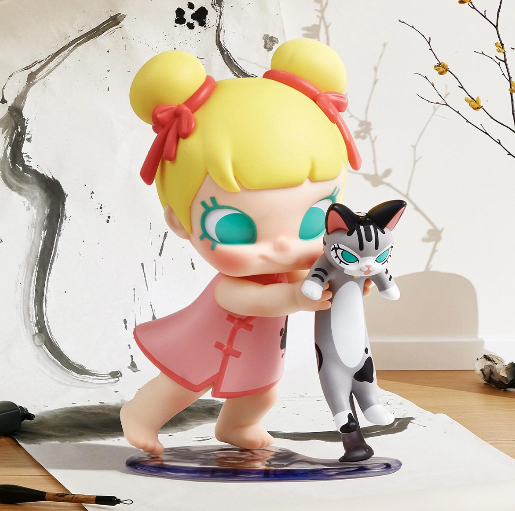 baby molly & baby tabby series figures