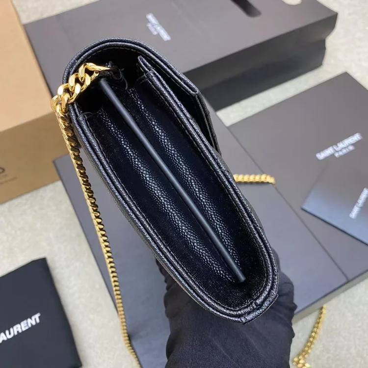 ysl leather